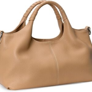 Iswee Leather Satchel Women Purse and Handbag Crossbody Shoulder Bag Hobo
